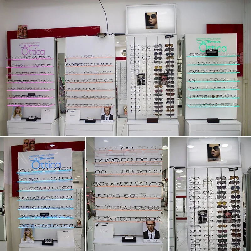Présentoirs de lunettes Optique Ottica